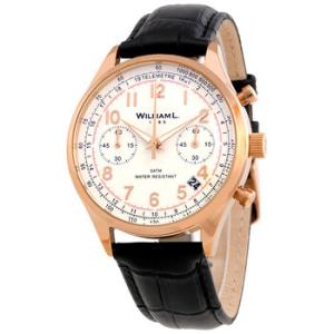 Vintage Chronograph White Dial Watch WLOR01BCORCN