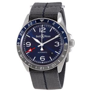 Vintage GMT Automatic Blue Dial Watch BRV293BLUSTSF