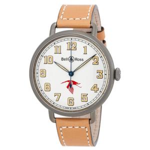 Vintage Opaline Dial Automatic Leather Watch BRWW192GUYNEMER