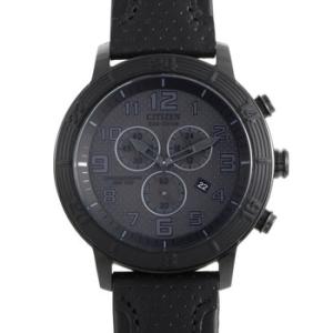 WDR Chronograph Automatic Black Dial Watch AT220501E