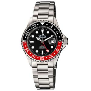 Wall Street Automatic Black Dial Watch 4954A