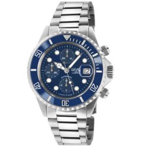 Wall Street Chrono Chronograph Automatic Blue Dial Watch 4150A