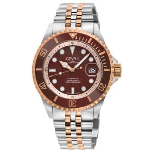 Wall street Automatic Brown Dial Watch 41858B