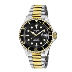 Wallstreet Automatic Black Dial Watch 4855A