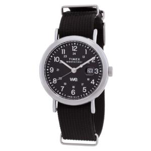 Weekender Quartz Black Dial Watch TW2W86100