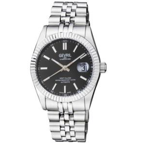 West Village Automatic Black Dial Watch