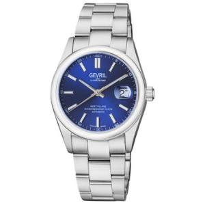 West Village Automatic Blue Dial Watch