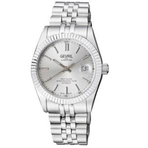 West Village Automatic Silver Dial Watch