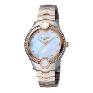 White Mother of Pearl Dial Watch FM1L082M0031