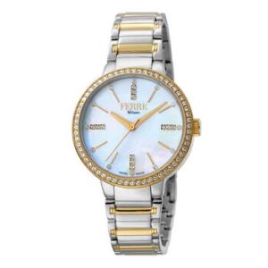 White Mother of Pearl Dial Watch FM1L084M0101