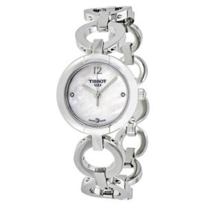 White Mother of Pearl Diamond Dial Watch T084.210.11.116.01