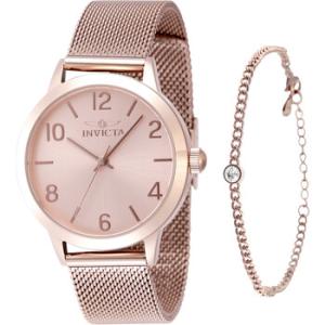 Wildflower Quartz Rose Gold Dial Watch