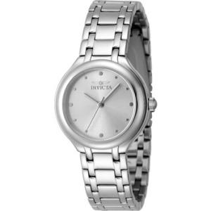 Wildflower Quartz Silver Dial Watch