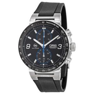 Williams F1 Team Black Dial Rubber Strap Watch 77376854184RS