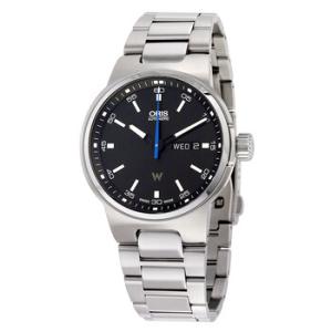 Williams F1 Team Day Date Automatic Black Dial Stainless Steel Watch 01 735 7716 415407 8 24