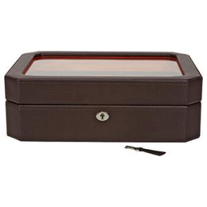 Windsor Ten Piece BrownOrange Watch Box