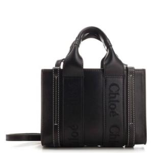 Woody Logo Mini Tote Bag