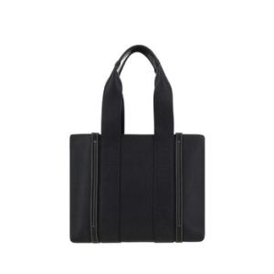 Woody Medium Calf Leather Tote Bags