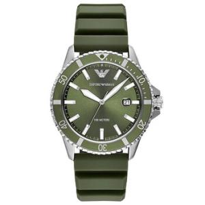 World Explorer Quartz Green Dial Watch AR11638