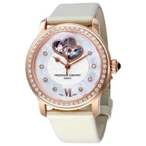 World Heart Mother of Pearl Dial Rose Goldplated Watch FC310WHF2PD4