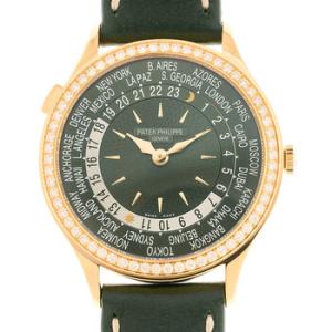 World Time Automatic Green Watch 7130R014