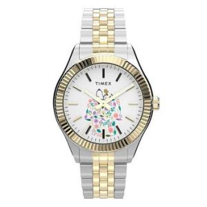 X Peanuts Legacy In Bloom Quartz White Dial Watch TW2W95100VQ