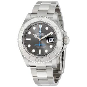 YachtMaster 40 Dark Rhodium Dial Steel Oyster Watch 116622RSO
