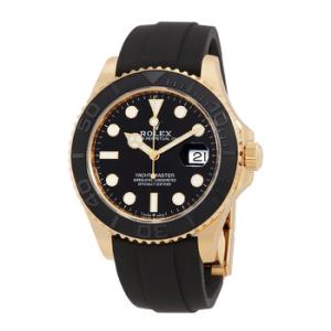 Yacht Master 42 Automatic Chronometer Black Dial 18kt Yellow Gold Watch M2266580001