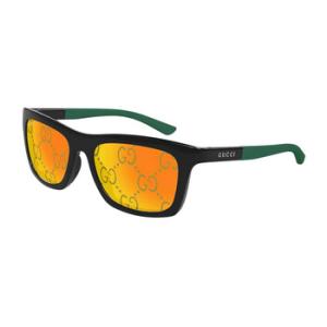 Yellow Mirror Logo Sport Sunglasses GG1735S 005