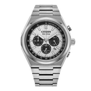Zenshin Chrono Chronograph Silver Dial Watch CA461085A