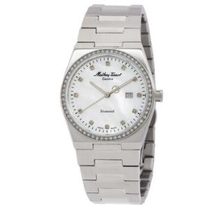 Zeus Lady Diamond Quartz White Dial Watch D118SAI