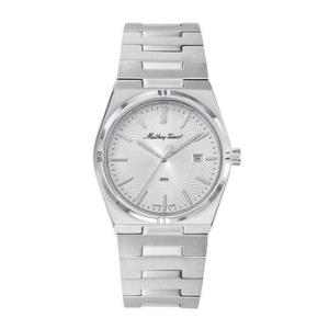 Zeus Silvertone Dial Watch D118AS