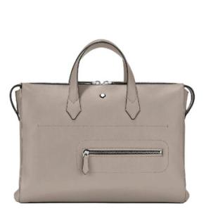 Zipper Leather Briefcase