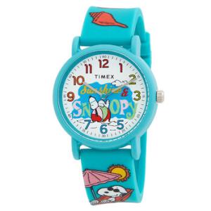 x Peanuts Just Beachy Quartz White Dial Watch TW2V78500JT