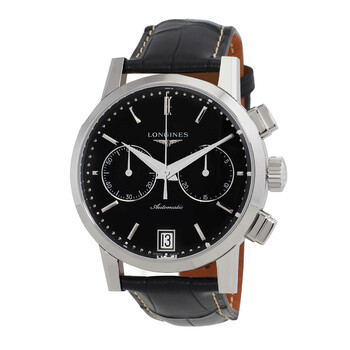 1832 Chronograph Automatic Black Dial Watch L48294520