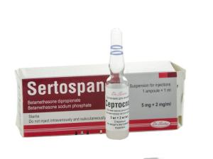 Sertospan - სერტოსპანი 5მგ+2მგ/მლ ამპულა
