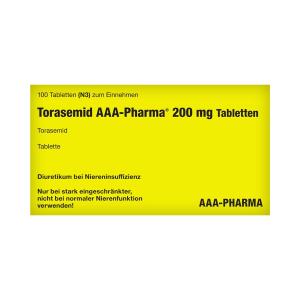 ტორასემიდი - Torasemid ააა-ფარმა 200მგ 100 ტაბლეტი
