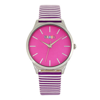 Aboard Quartz Pink Dial Watch CRACR5604