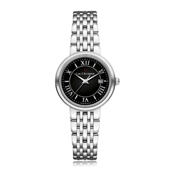 Adamavi Quartz Black Dial Watch 00.10315.08.35.21
