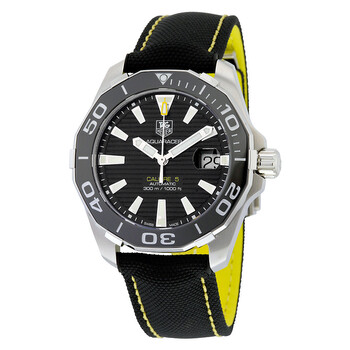Aquaracer Automatic Black Dial Watch WAY211A.FC6362