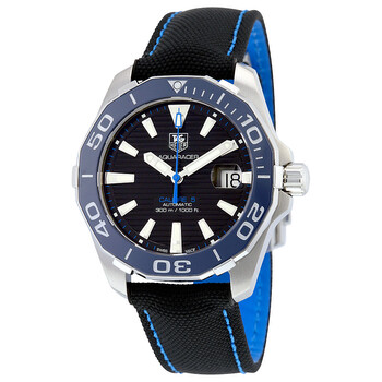 Aquaracer Automatic Black Dial Watch WAY211B.FC6363