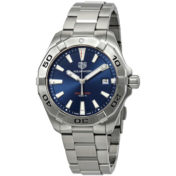 Aquaracer Blue Brushed Dial Watch WBD1112.BA0928