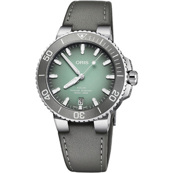Aquis Automatic Green Dial Watch 01 733 7732 413707 5 21 12FC