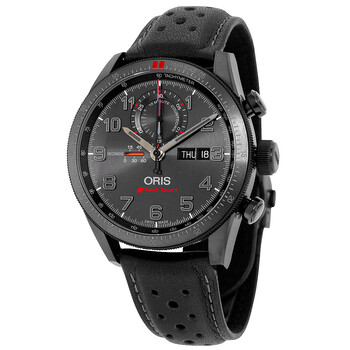 Artix GT Audi Sport Chronograph Black Dial Black Leather Watch 77876617784SET