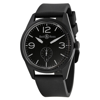 Automatic Black Dial Watch BRV123BLCASRB