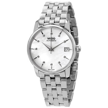 Automatic Diamond Mother of Pearl Dial Watch M0072071110600