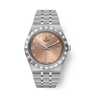 Automatic Diamond Pink Dial Watch M285000009