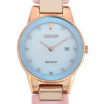 Axiom Quartz White Dial Watch GA105808A