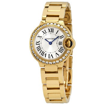Ballon Bleu 18K Yellow Gold Diamond Watch WE9001Z3