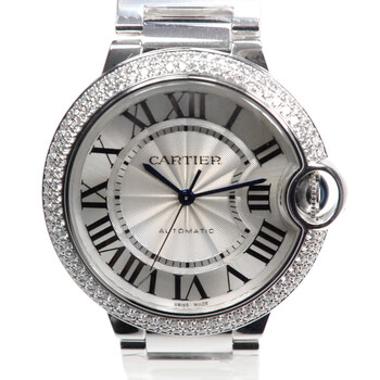 Ballon Bleu Medium 18k White Gold Watch WE9006Z3